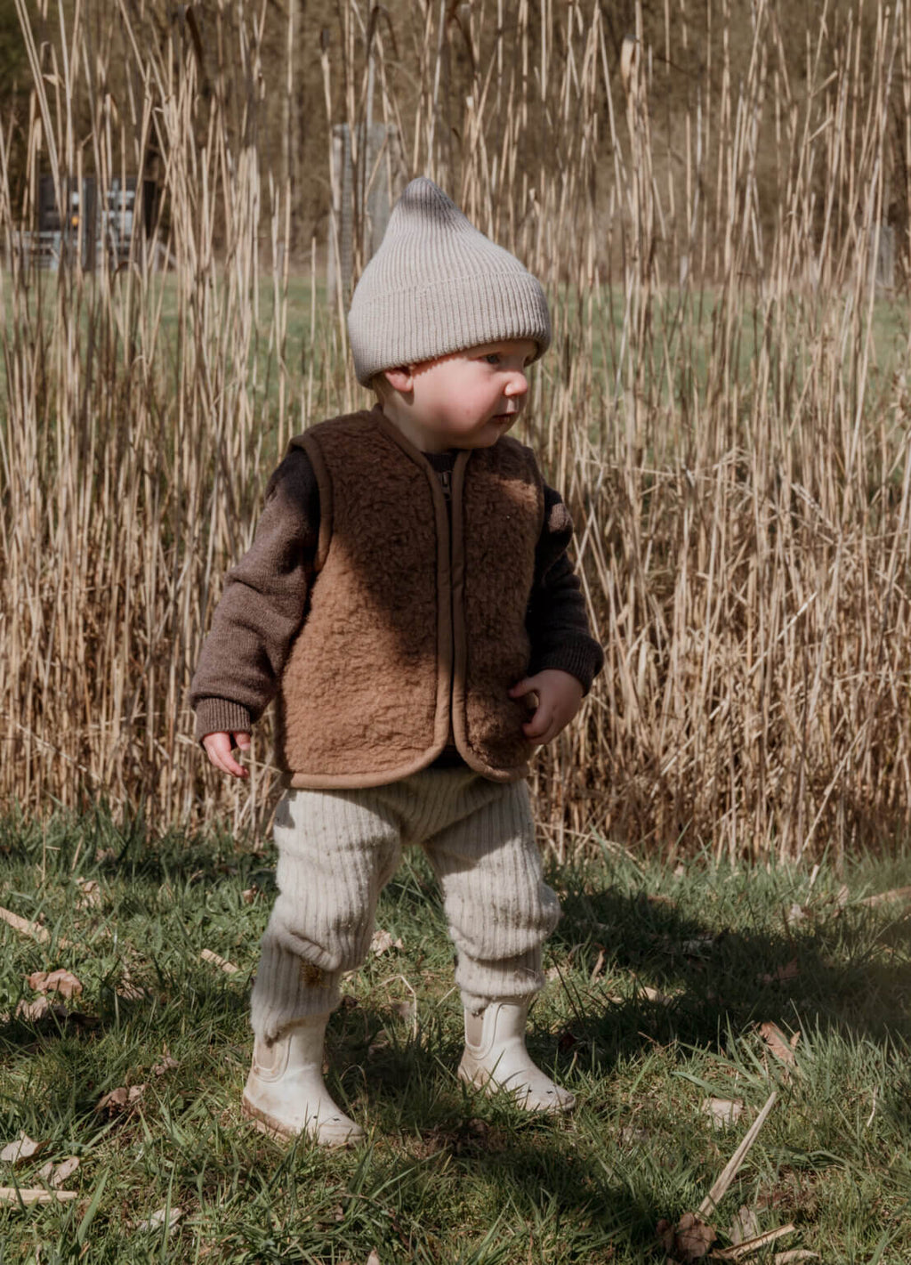 Bodywarmer met rits | Kind | Merinowol | Schaapmaatje