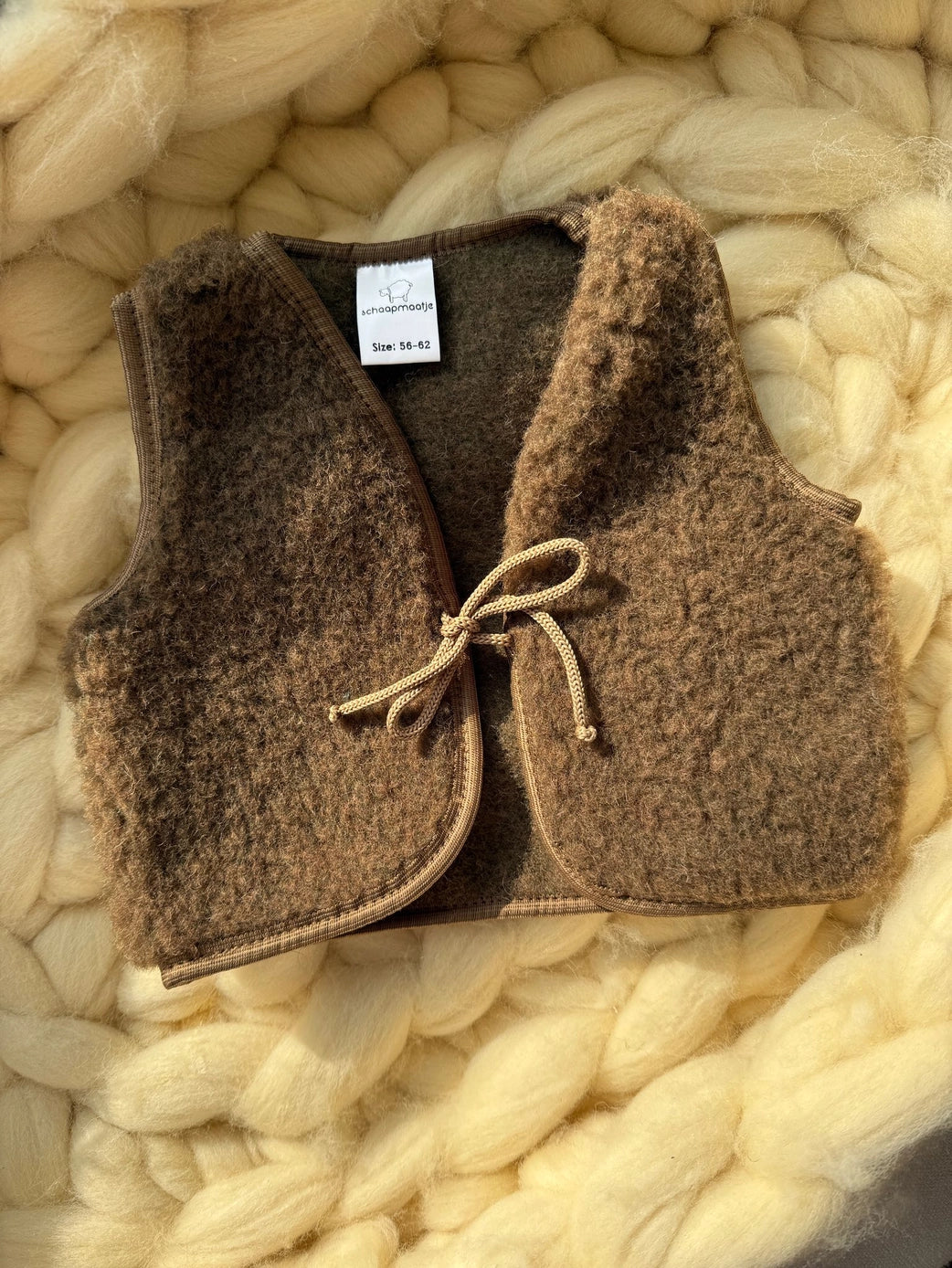 Bodywarmer | Baby | Merinowol | Schaapmaatje